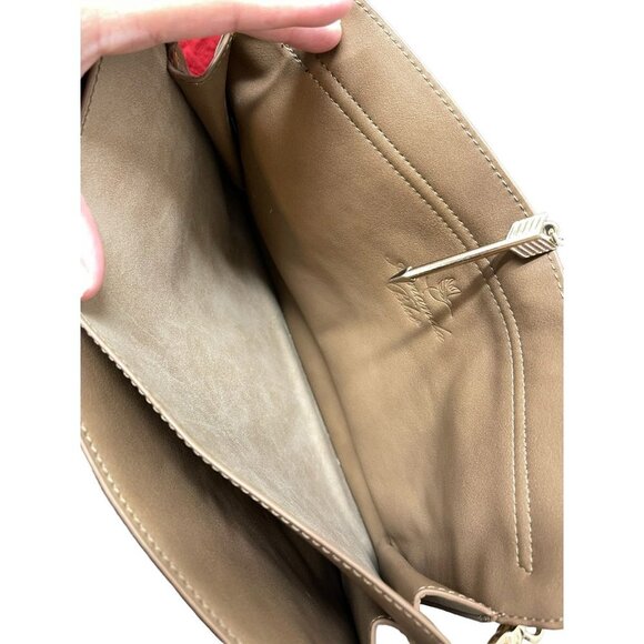 Amanda Blu Light Brown Leather Purse Bag - Picture 6 of 8